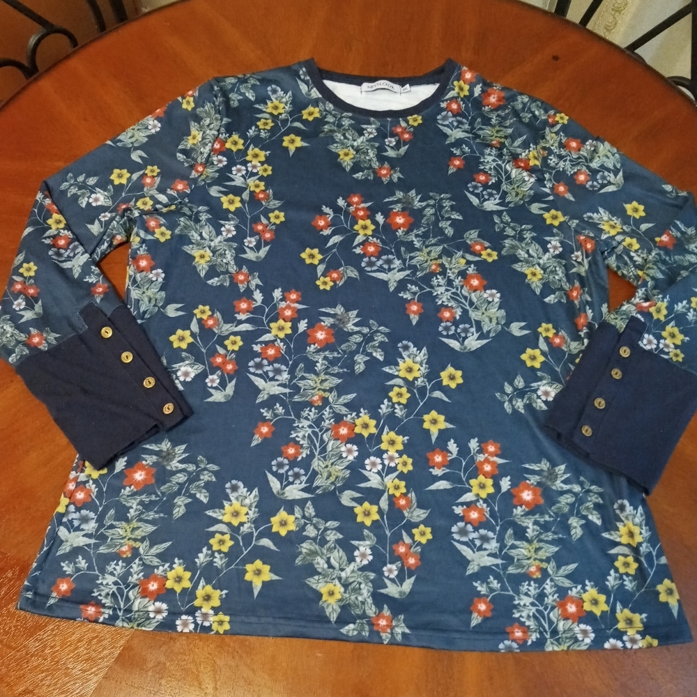 Miss Look 4x vintage floral, fitted and flared!